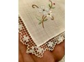 Linen Organza Tablecloth with Sorrento Embroidery Pattern